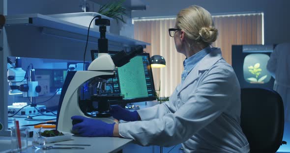 Biologist Looking at Camera alt