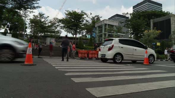 Crosswalk Timelapse