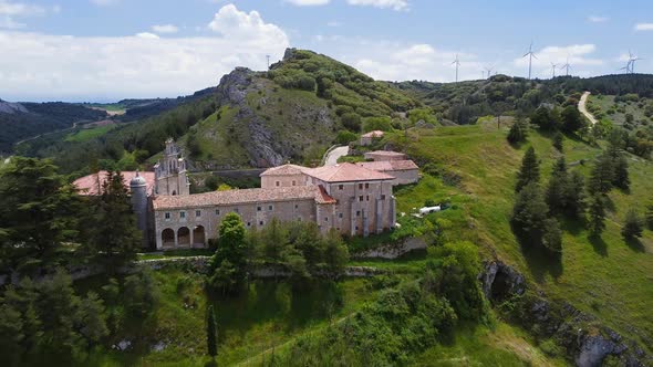 Santa Casilda Shrine, La Bureba, Burgos Province, Castile-Leon.