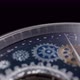 Second Arrow Following on Dark Blue Swiss Watch - VideoHive Item for Sale