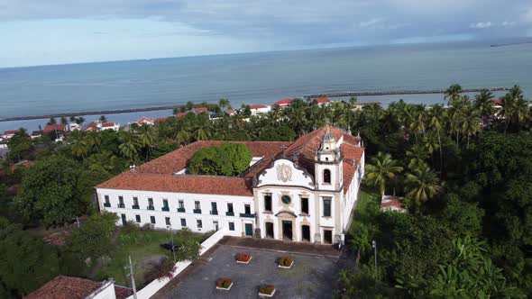 Coast city of Olinda Recife Pernambuco. Brazilian Northeast