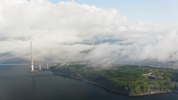 View From the Drone to the Russian Bridge