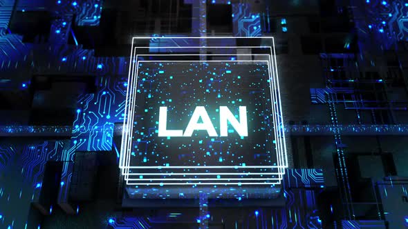 Digital Abstract Board Background Lan alt