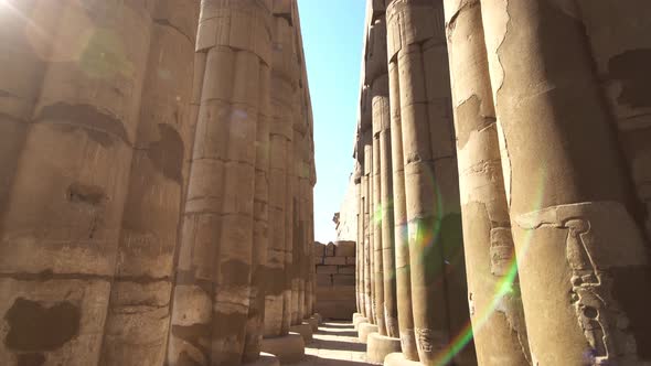 Luxor Temple in Luxor, Ancient Thebes, Egypt