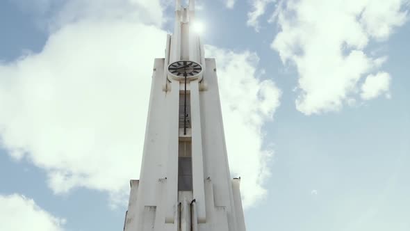 Carhue City Hall Tower, Buenos Aires province, Argentina.