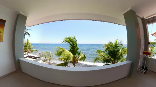 Hotel View in a Tropical Resort Vr360