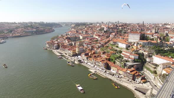 Ribeira Famous Touristic Place in Porto