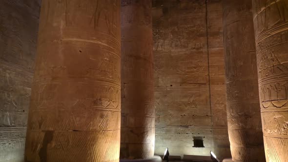 Temple Of Horus In Edfu, Egypt