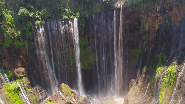 Waterfall Coban Sewu Java Indonesia