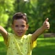 Child Showing Thumbs Up Cool - VideoHive Item for Sale