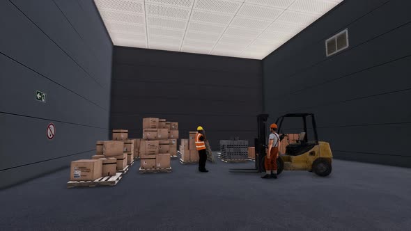 4K Construction Workers