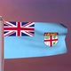 Fiji Flag 4k - VideoHive Item for Sale