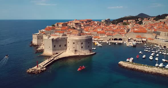 4 K Dubrovnik Aerial