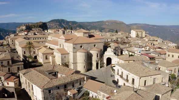 Cathedral of Gerace city of Calabria 