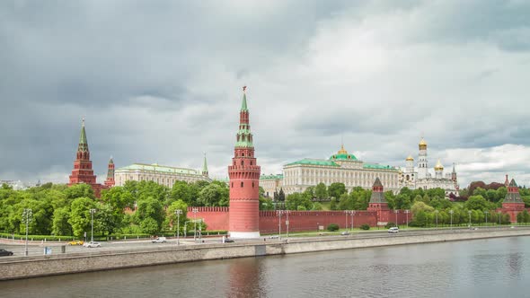 Kremlin, Moscow, Russia. Classic view.