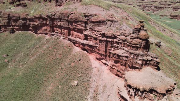 aerial Fairy Chimneys drone