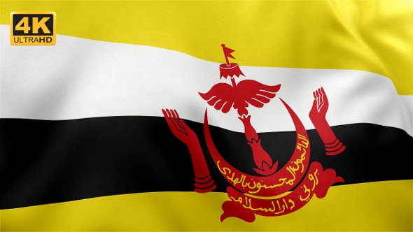 Brunei Flag - 4K