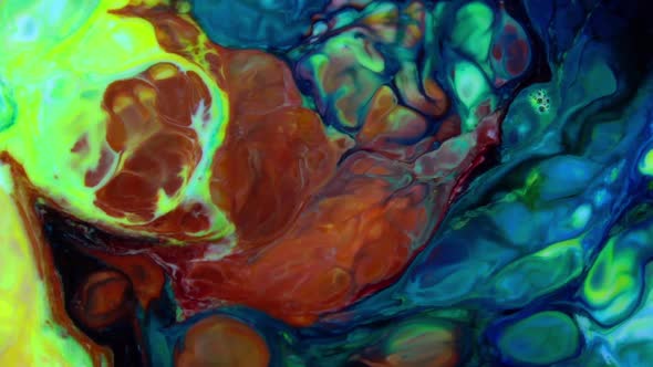 Abstract Background With Organic Effect  Fluid Painting 5 alt