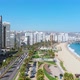 Skyscrapers on the Pacific ocean Buildings (Vina del Mar, Chile) aerial view - VideoHive Item for Sale