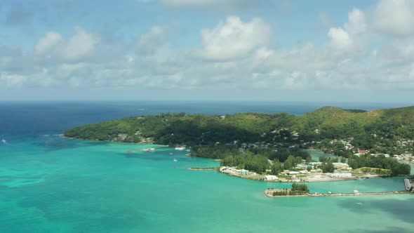 Aerial View Nature of Seychelles