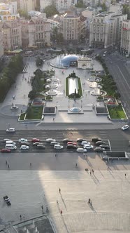 Kyiv Ukraine  Independence Square Maidan