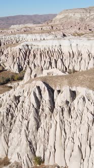 Cappadocia Landscape Aerial View