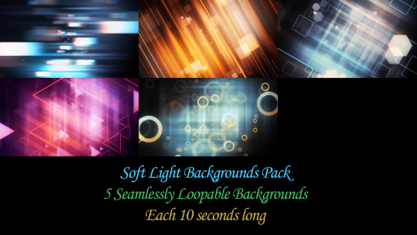 Soft Light Backgrounds Pack