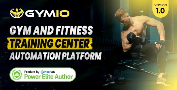 Gymio - Gym And Fitness Training Center Automation Platform
