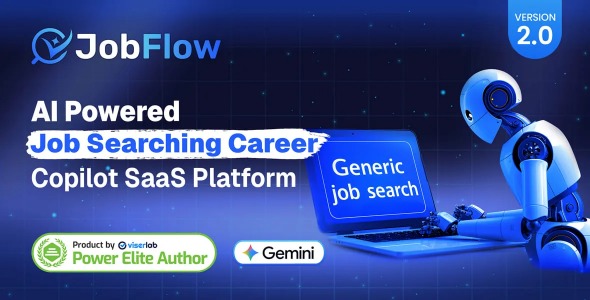JobFlow - AI Powered Job Searching Career Copilot SaaS Platform