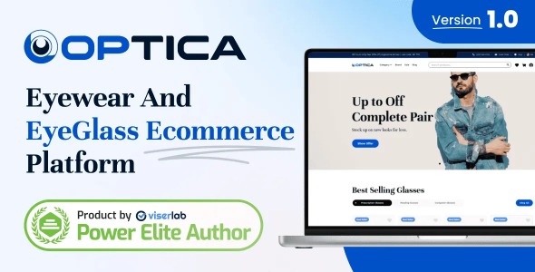 Optica - Eyewear And EyeGlass Ecommerce Platform