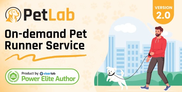 PetLab - On demand Pet Walking Service Platform
