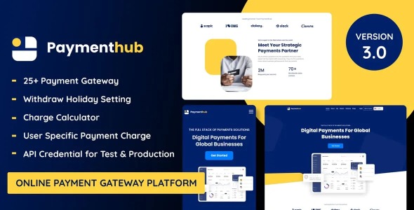 PaymentHUB - Simplify Online Payment With Multiple Gateways