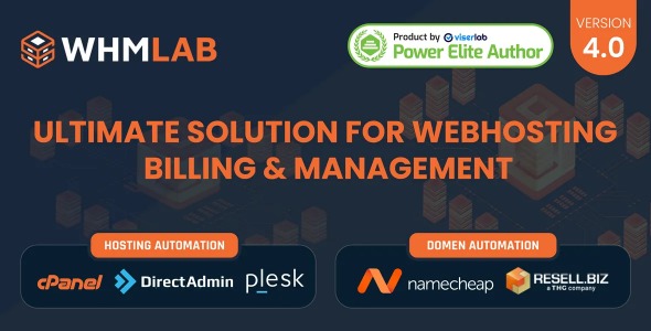 WHMLab - Ultimate Solution For WebHosting Billing And Management