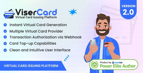 ViserCard - Virtual Card Issuing Platform