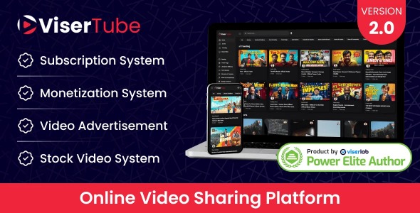 ViserTube - Online Video Sharing Platform