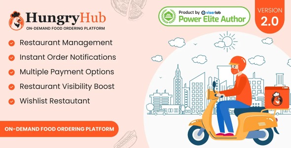 HungryHub - On Demand Food Ordering Platform