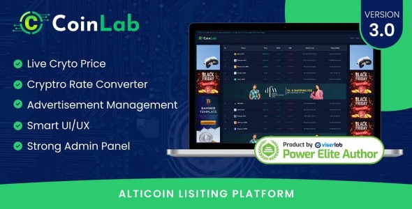 CoinLab - Altcoin Listing Platform