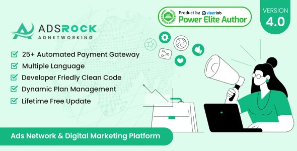 AdsRock - Ads Network & Digital Marketing Platform