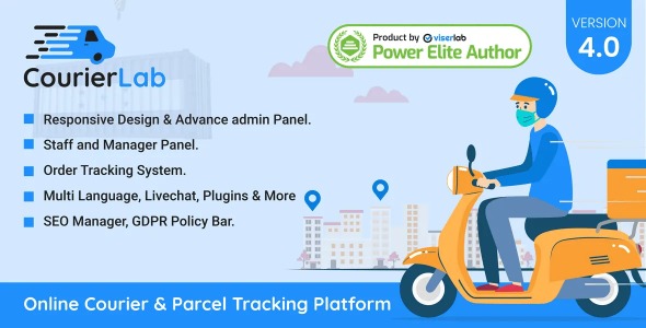 CourierLab - Online Courier And Parcel Tracking Platform