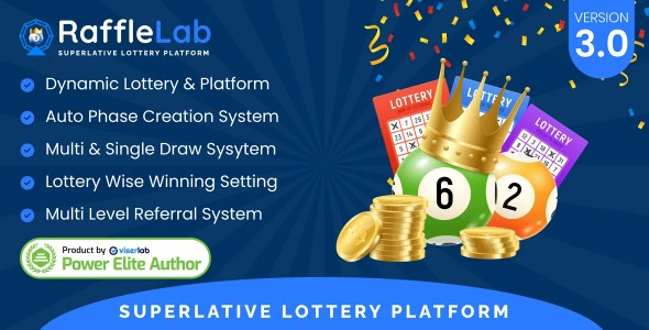 RaffleLab - Superlative Lottery Platform