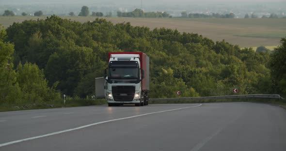 Freight Cars Go On The Highway