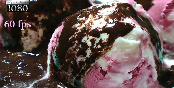 Ice Cream with Hot Chocolate 2
