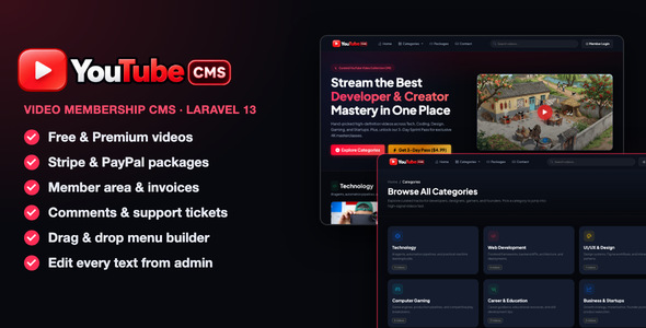 YouTube - YouTube Video Collection CMS