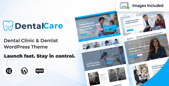 Dental Care - Dental Clinic & Dentist WordPress Theme