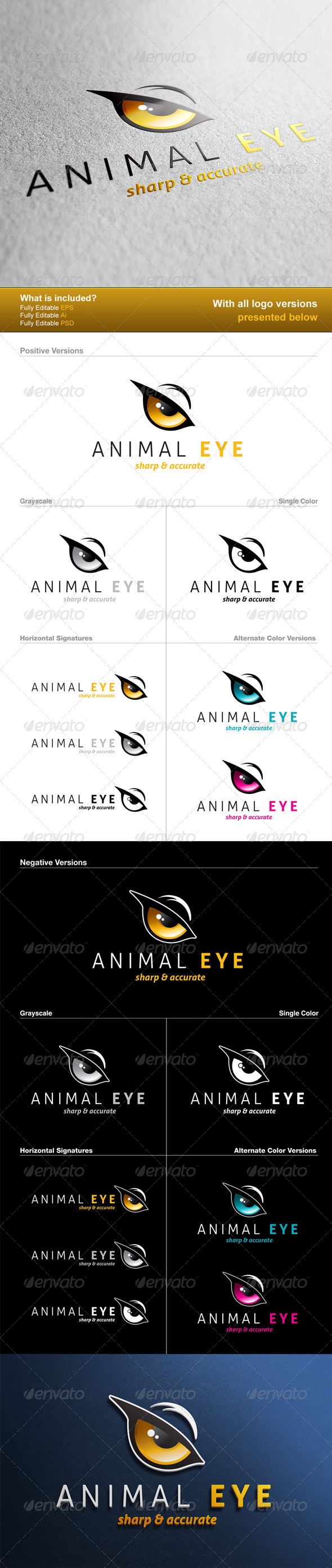Animal Eye Logo