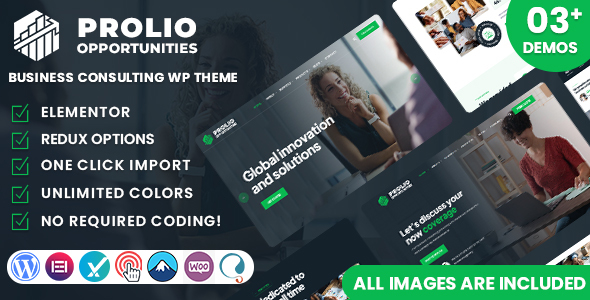 Prolio - Business Consulting WordPress Theme