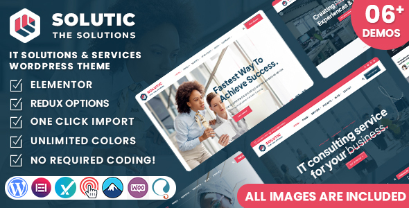 Solutic - IT Solutions and Services WordPress Theme