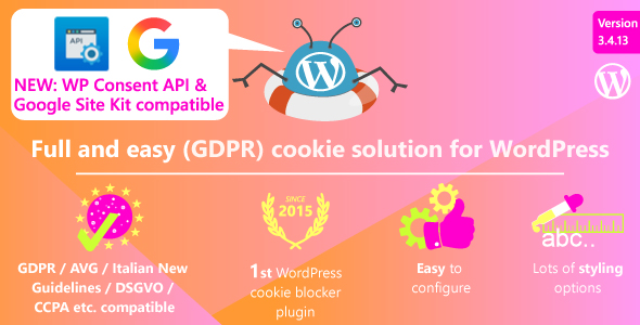 Complete GDPR / AVG / CCPA Cookie Compliance WordPress plugin - WeePie Cookie Allow