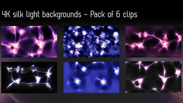 Silk Light Background - Pack Of 6 Videos