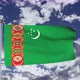 Turkmenistan Flag Waving 4k - VideoHive Item for Sale